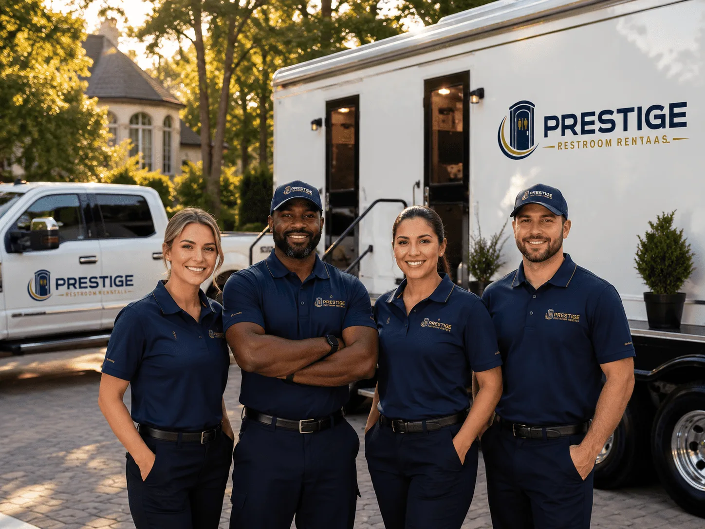 Trusted Luxury Portable Restrooms company in Flaxton, ND